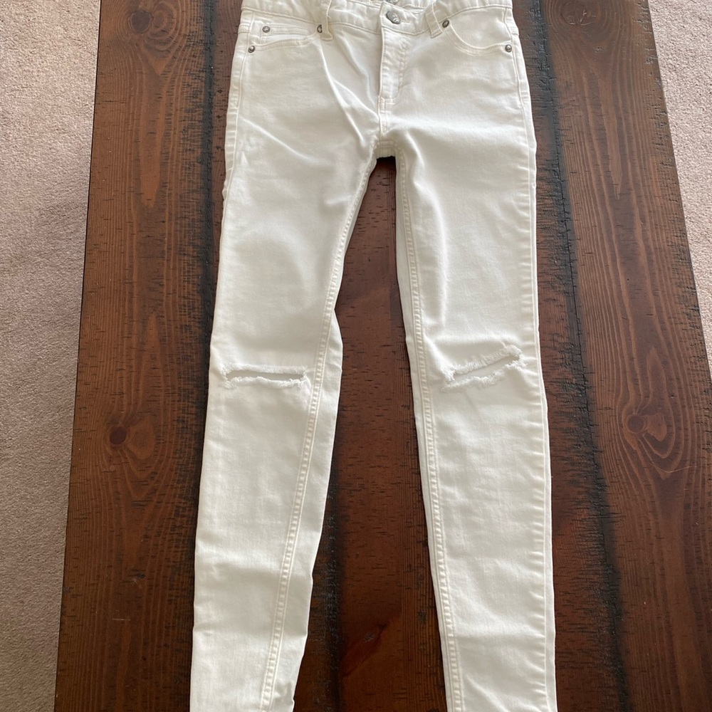 Free People white size 26 ~ NWOT